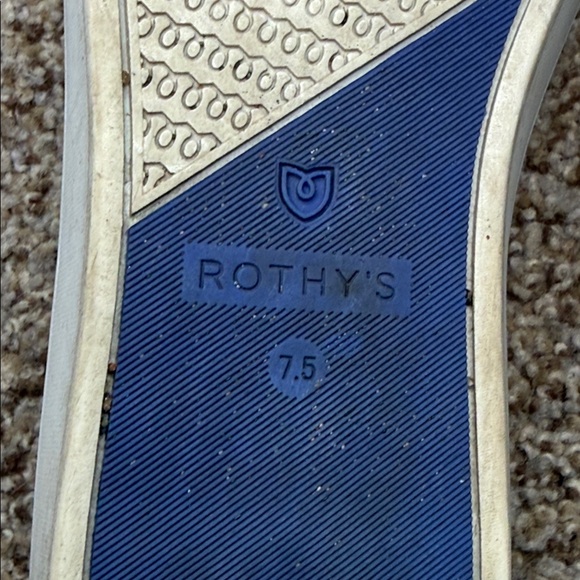 Rothy's The Sneaker Grey Camo Size 7.5 - Picture 6 of 6